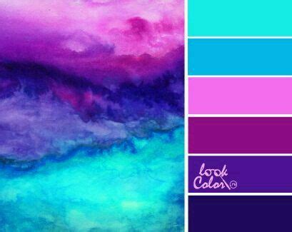 Teal and Purple Inspiration 5