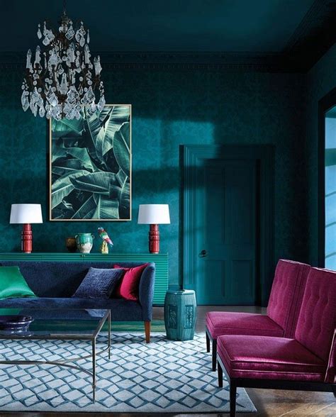 Teal Blue Interior Design Inspiration