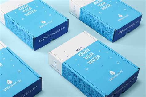 Teal Blue Packaging Design Inspiration