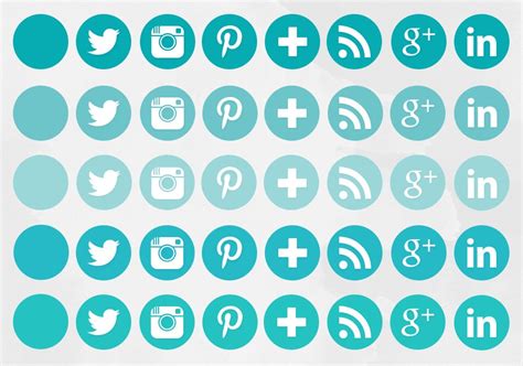 Teal Social Media Graphics