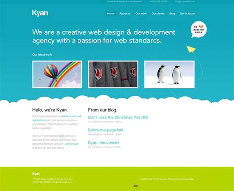 Teal Web Design