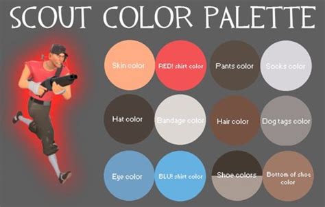 Team Fortress 2 Color Palette Inspiration 10