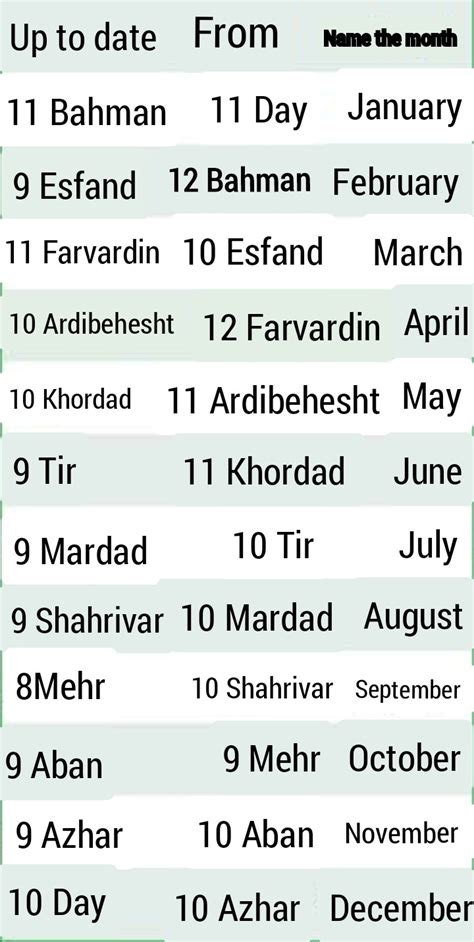 Tehran Solar Hijri Calendar Converter Software