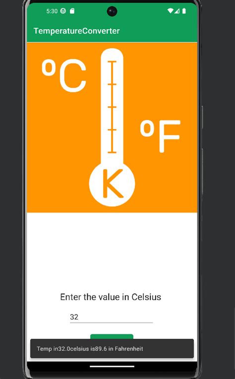 Temperature conversion apps