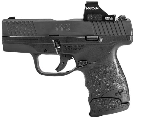 Walther 9mm PPS tenifer coated slide and barrel