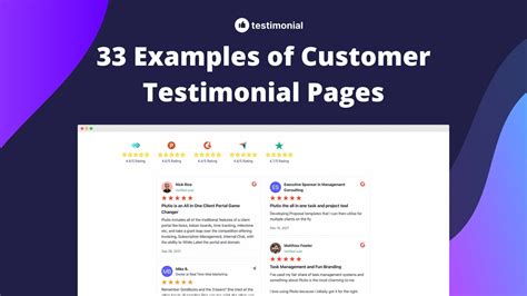 Testimonials from satisfied clients