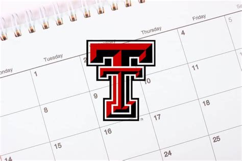 Texas Tech University Academic Calendar