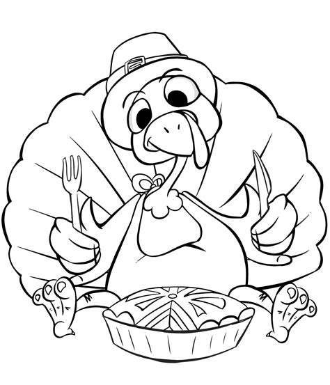 Thanksgiving Coloring Pages for Schools