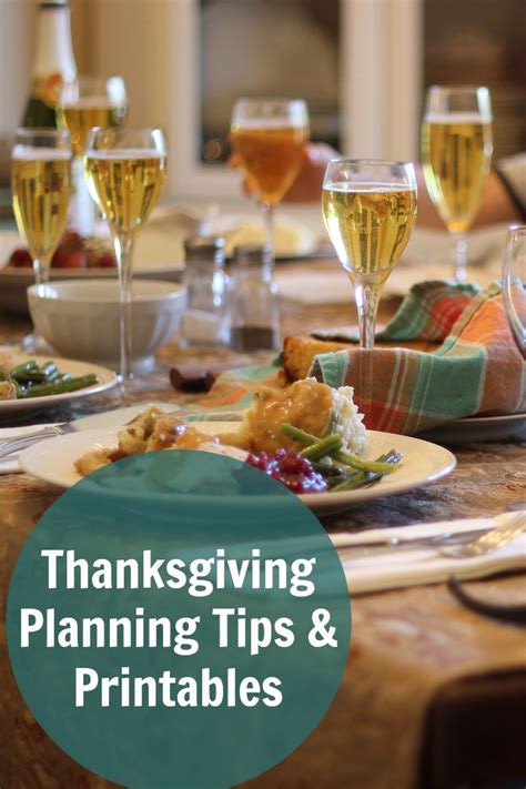 Thanksgiving Planning Tips