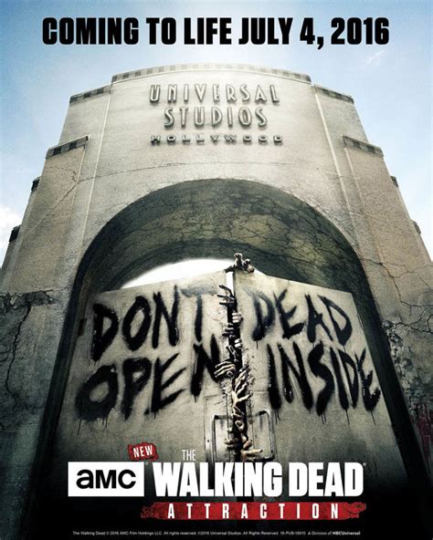 The Walking Dead Attraction