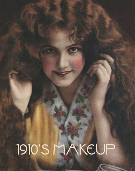 theatrical makeup 1910s