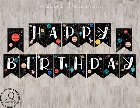 Themed Birthday Banners