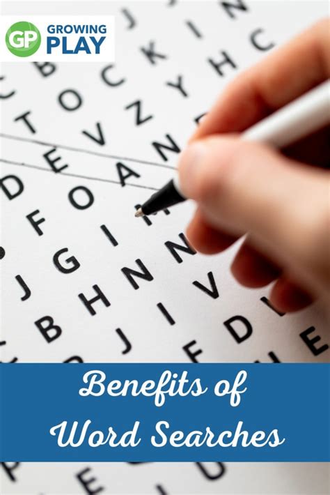 Therapeutic Benefits of Word Search Puzzles