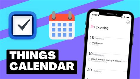 Things 3 Calendar Best Practices