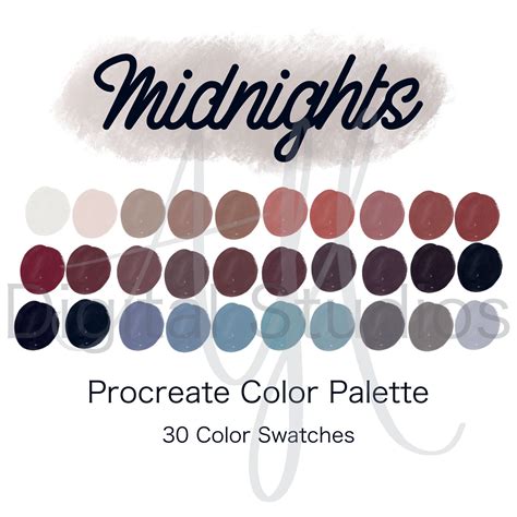 Things 3 Midnight Color Palette