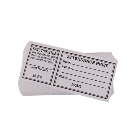 Tickets and Attendance