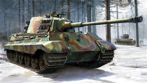 Tiger II in action