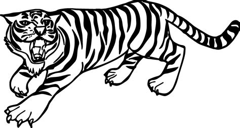 Tiger printables for educational and decorative purposes