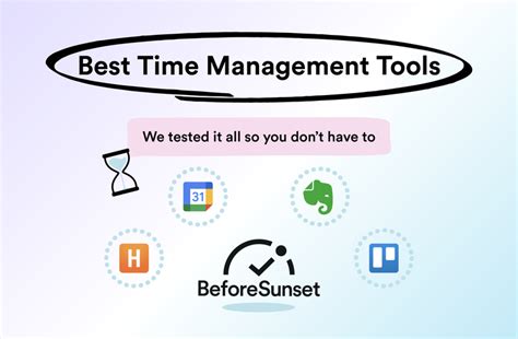 Time Management Tools and Apps