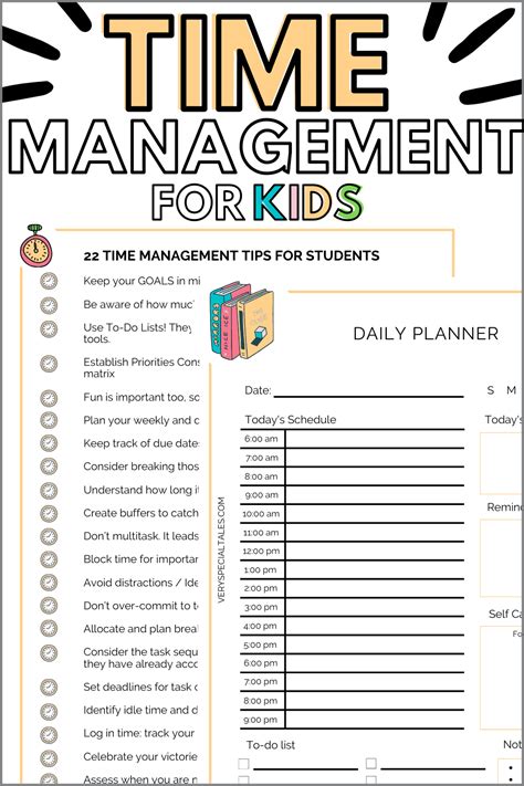 Time management worksheet