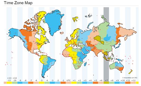 A screenshot of a time zone converter tool