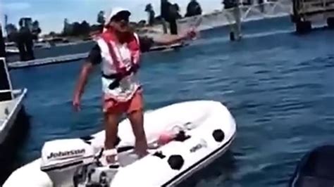 A photo of people entertaining on Timothy Kennedy's boat