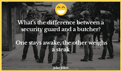 Tiny Security Guard Jokes to Guard Your Laughter