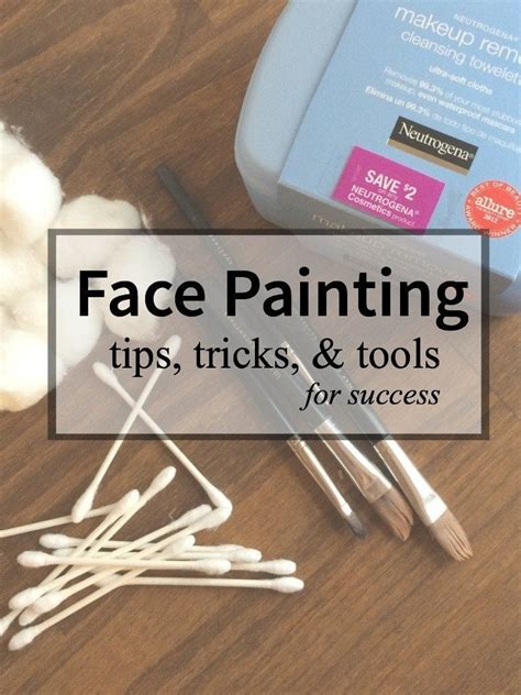 Tips and Tricks for Palette Face Painting