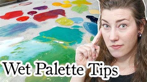 tips and tricks for wet palette