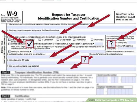 Tips for Completing the W9 Form