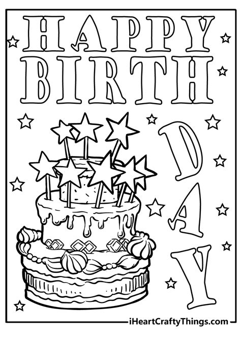 Tips for Creating Your Own Happy Birthday Coloring Pages