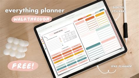 Tips For Using Digital Planner Templates