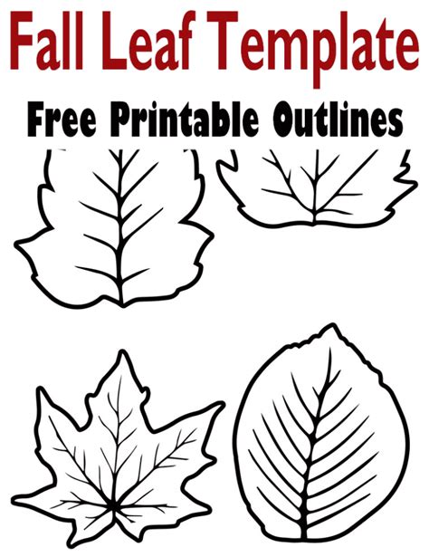 Tips for Using Leaf Templates Image