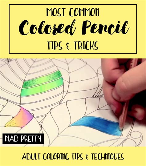 Tips and Tricks for Adult Coloring Pages