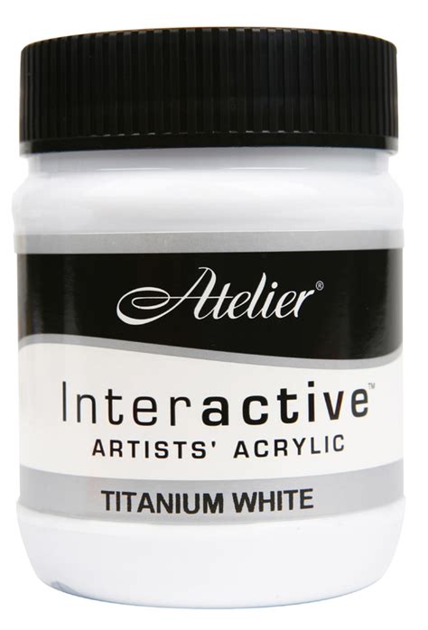 Titanium White Acrylic Paint