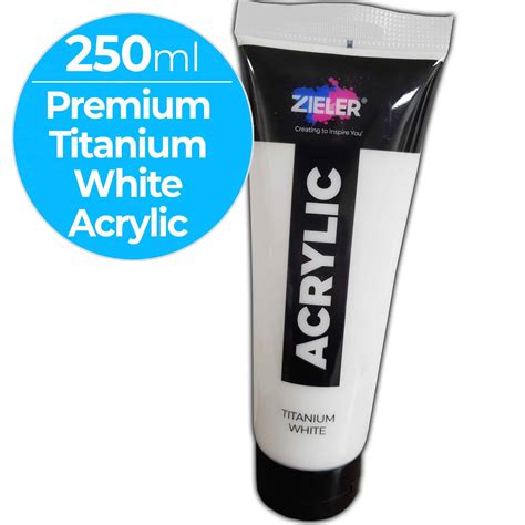 Titanium white for acrylic painters