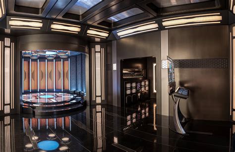 TNG Transporter Room Design Inspiration