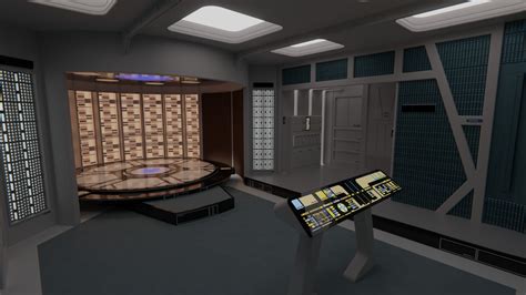 TNG Transporter Room Design