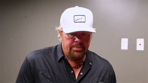 Toby Keith at charity event