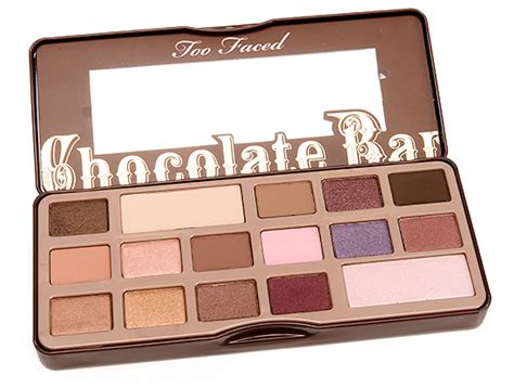 Too Faced Chocolate Bar Eyeshadow Palette Review Comparison