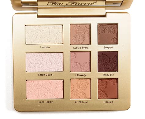 Too Faced Eyeshadow Swatches