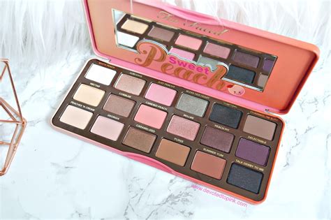 The Too Faced Sweet Palette and its mirror