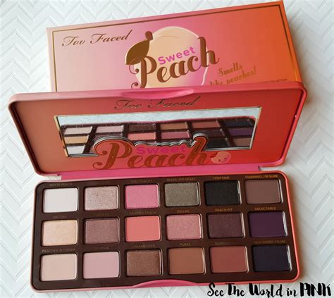 Peach Cobbler is a warm, peachy color in the Too Faced Sweet Palette