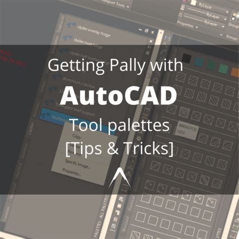 Tool Palette Tips