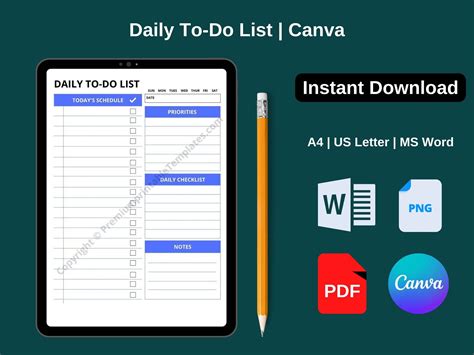 Tools and Resources for Creating Daily To-Do Lists