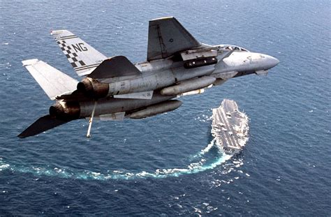 Top Gun pilots flying the F-14 Tomcat