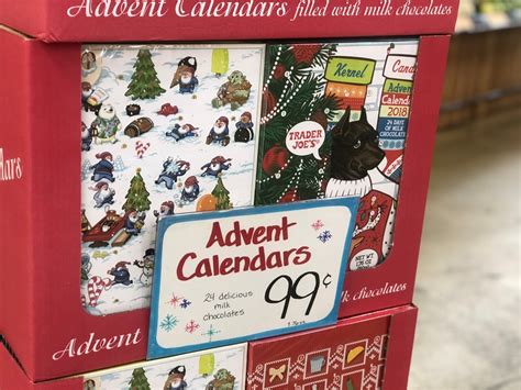 Trader Joe's calendar