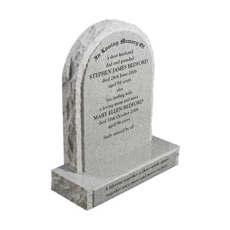 Traditional Headstone