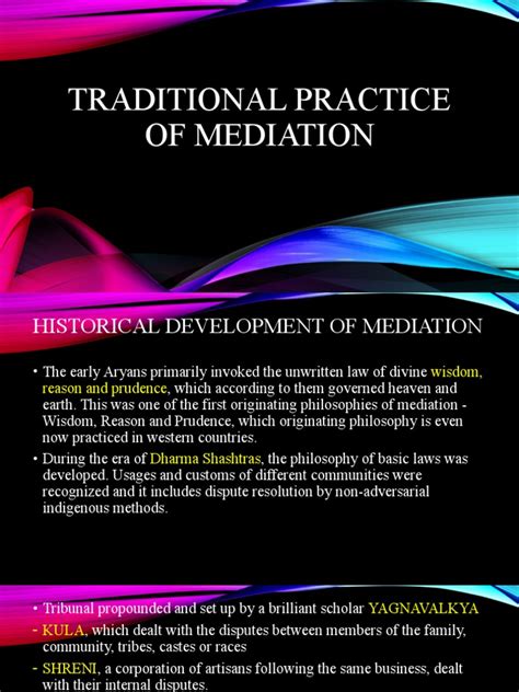 Traditional Pacific Island Mediation Practices