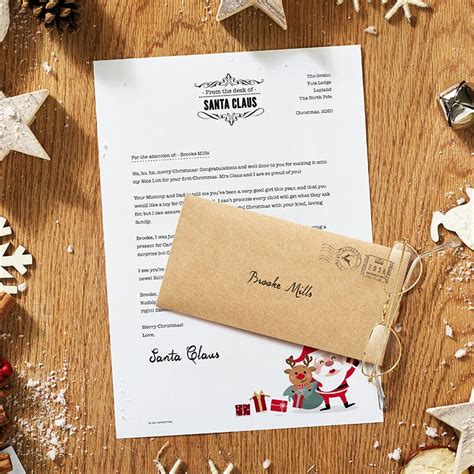 Traditional Santa Letter